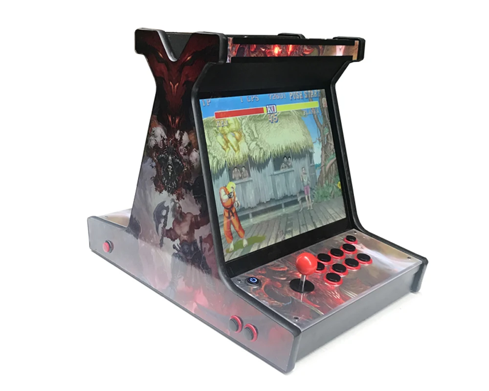 Pandora 1" lcd мини настольный аркадный с классическими играми 2500 В 1 PCB/мини-машина