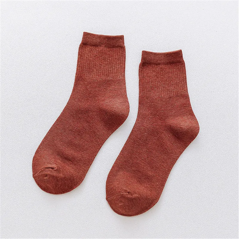 Носки женские новогодние подарки носочки socks harajuku теплые короткие набор носков милые год модные подарки на год хлопок зимние распродажа однотонные art подарочные красивые эластичность популярный