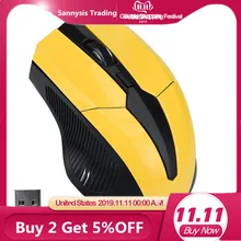 Игровая мышь, 2000 dpi, USB, оптическая, 2,4 ГГц, беспроводная мышь, USB приемник, мыши, игра для компьютера, ПК, ноутбука, рабочего стола