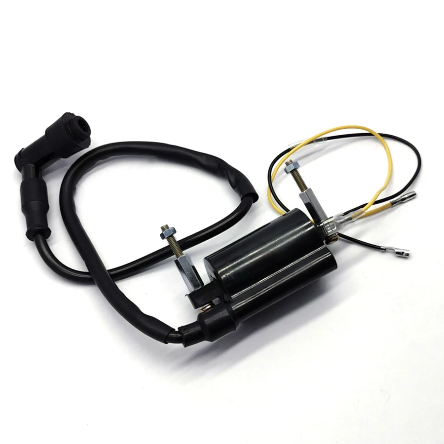 

Motorcycle Ignition Coil 21121-1264 21160-1089 for Kawasaki KLF300 Bayou 300 2x4 1988-2004 & 4x4 1989-1996 w Boot