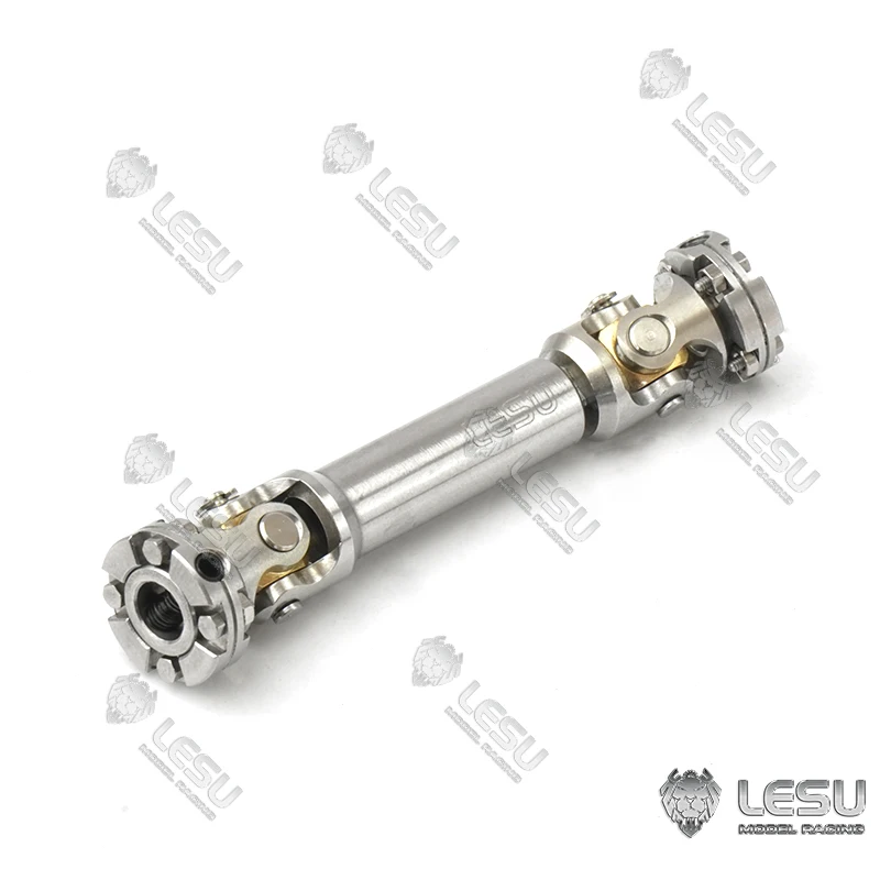 

41-44MM LESU Metal CVD Flange Drive Shaft 1/14 Tractor Truck RC TAMIYA Dumper