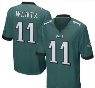 10 DeSean Jackson Philadelphia Jersey 11 Carson Wentz 91 Fletcher Cox 86 Zach Ertz 17 Alshon Jeffery 20 Brian Dawkins football - Цвет: 10
