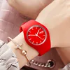 SKMEI Women Watches Man Silicone Strap 3Bar Waterproof Clock Quartz Wristwatches For Lady Fashion Casual Watch Female Gift 9068 ► Photo 3/6