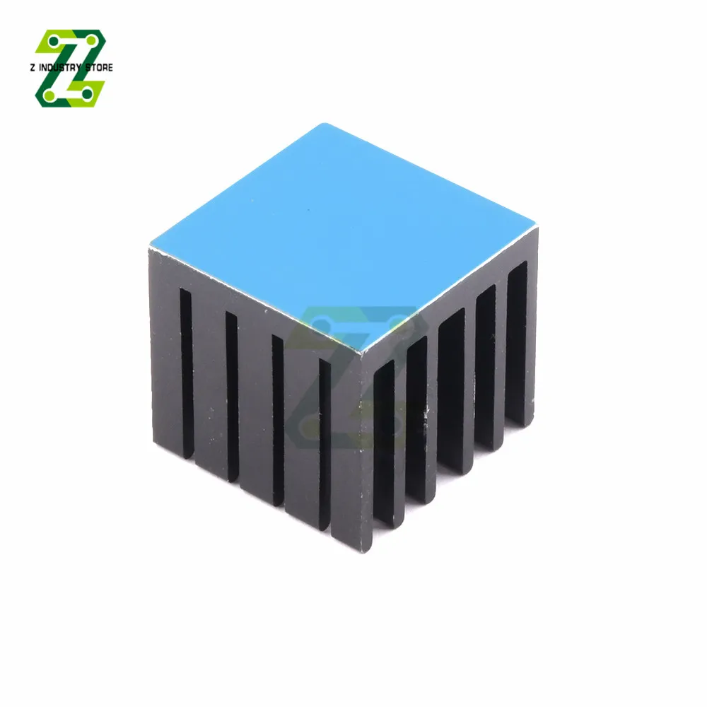 Aluminum Heat Sink 22*22*20MM Heatsink Radiator Heat Sink Cooling Electronic Chip LED Thermal Conductive Double Sided Tape