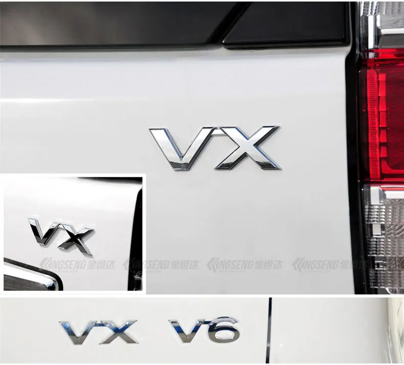Подходит для автомобиля Prado V6 логотип Overbearing Bumper наклейки TXL vxlvx Emission standard Word Mark Tag Стикеры с автомобильными логотипами