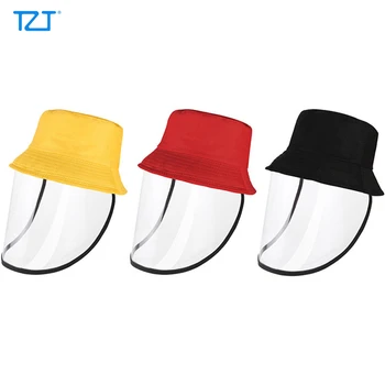 

TZT Face Shield For Kids Removable Face Shield Clear Hat Anti-Saliva Anti-Spitting Anti-Fog PU471