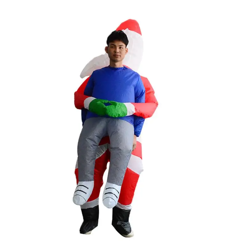 Надувной костюм Санта-снеговика для родителей, для годового выступления, 19QF