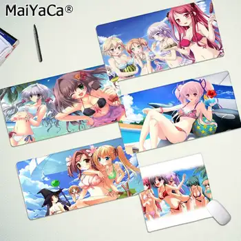 

MaiYaCa Boy Gift Pad Sexy anime Bikini girl Rubber Mouse Durable Desktop Mousepad Free Shipping Large Mouse Pad Keyboards Mat