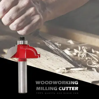 

8mm Milling Cutter Straight Edge Router Bit Wood Cutter Carving Engraving Woodworking Tool Milling Cutters Tool Supplies