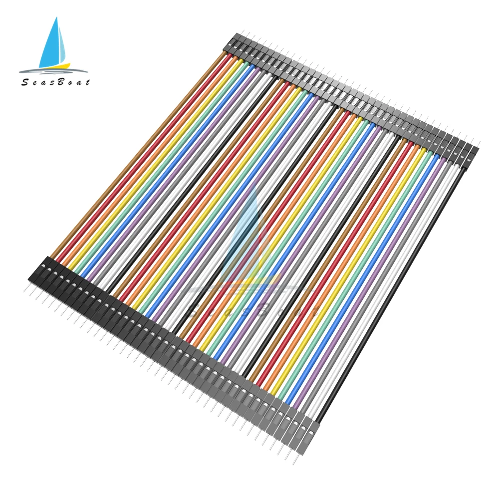 Dupont Line 10 см/20 см 40Pin штекер + гнездо перемычка Кабель для Arduino DIY Kit|Электрические