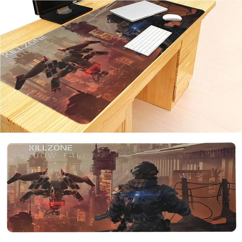 Большой коврик для мыши с принтом Killzone, компьютерный коврик для ПК, размер 300x800x2 мм и 300x900x2 мм, длинный игровой коврик для мыши - Цвет: 300x900x3mm