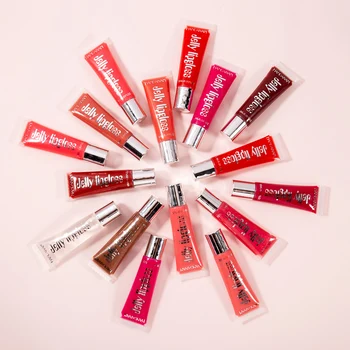 Moisturizing Gloss Plumping Lip Gloss Lip Plumper Makeup Glitter Nutritious Liquid Lipstick Cherry Jelly Oil