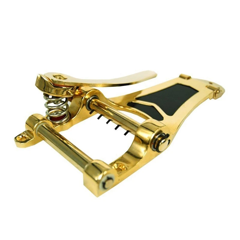 Хит HG Golden Tremolo Vibrato Bridge задняя часть полый корпус Archtop для Les Paul Guitar|Детали и