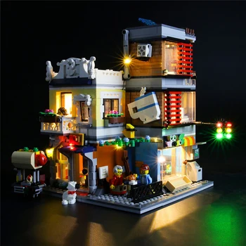 

LED Light Kit For 31097 CREATOR Townhouse Pet Shop & Café Toy Building Blocks Lighting Set(NOT Include The Model)