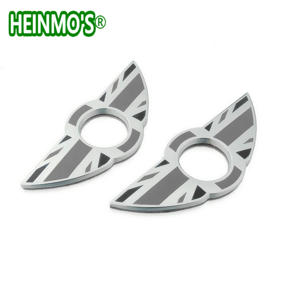 Дверной замок булавка эмблема наклейка с дизайном Крылья украшение для MINI Cooper S R53