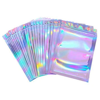 

100PCS Self-Seal Adhesive Courier Bags Holographic Plastic Poly Envelope Mailer Postal Shipping Mailing Bags