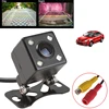 Universal Waterproof Rear View Camera Wide Angle Car Back Reverse Camera  CCD 4 LED Light Night Vision Parking Assistance Camera ► Photo 1/6