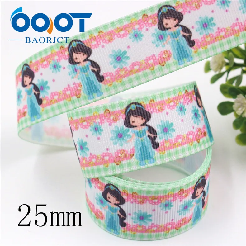 I-19920-2223 OOOT BAORJCT I-19920-2214, 25 мм, 10 ярдов мультфильм тепловой передачи печатных корсажные ленты, лук крышка DIY аксессуары украшения - Цвет: I-19920-2223