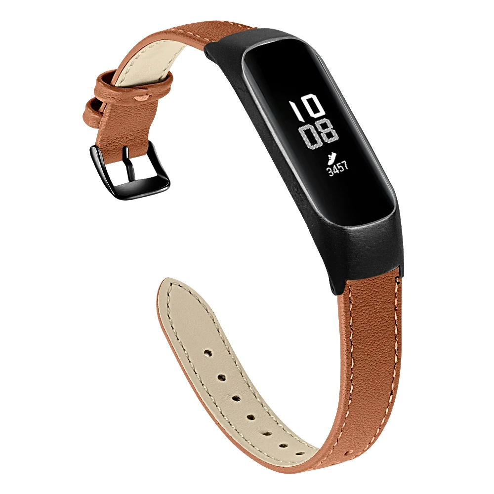 Кожаный ремешок для часов для samsung Galaxy Fit-e SM-R375 смарт-браслет часы спортивный модный сменный ремешок Correa