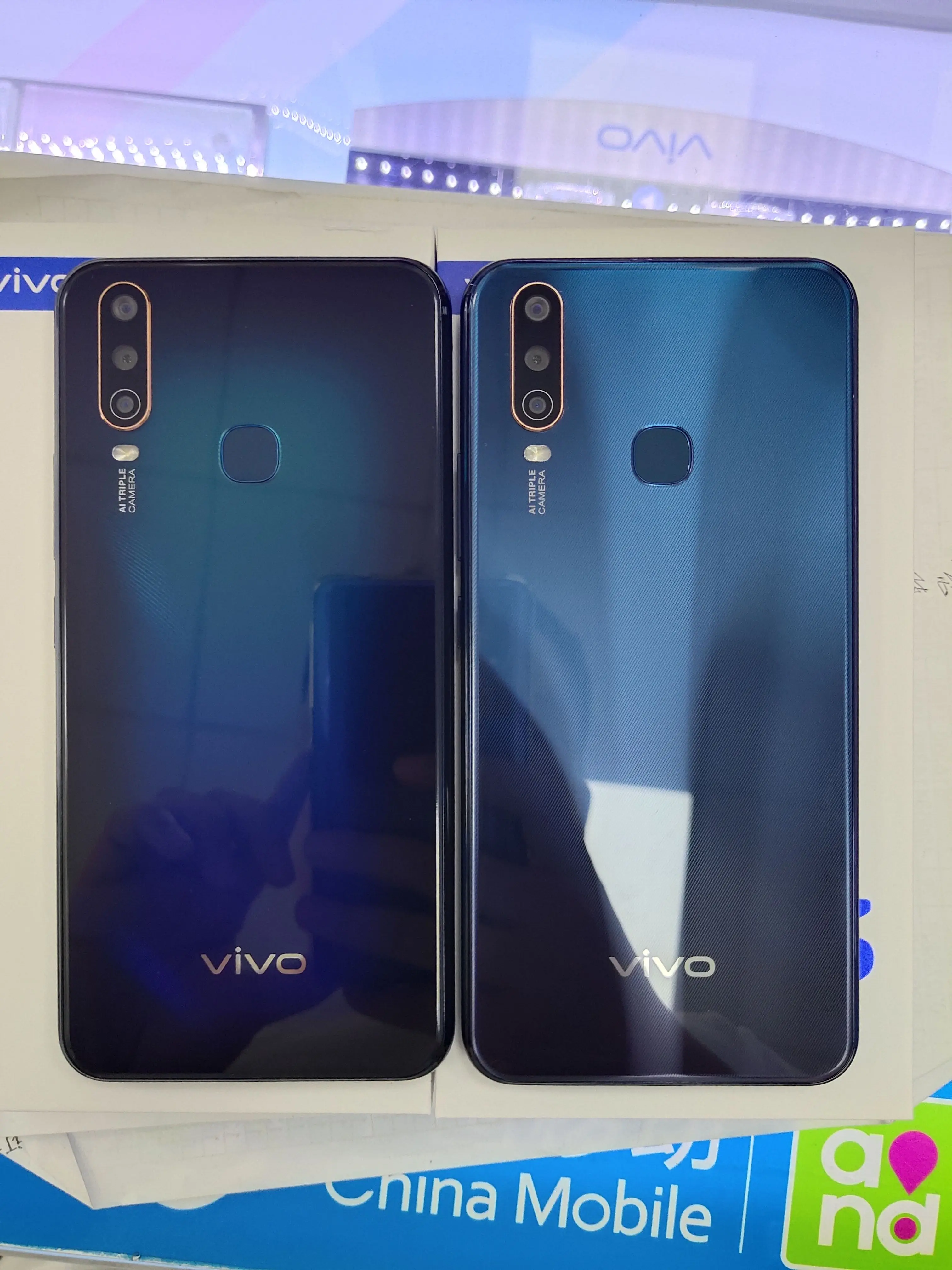 vivo Y3, мобильный телефон, четыре ядра, 6,35 дюймов, экран с защитой от воды, 5000 мАч, 4 Гб ram, 128 ГБ rom, Al, камеры 16 Мп+ 13 МП, сотовые телефоны