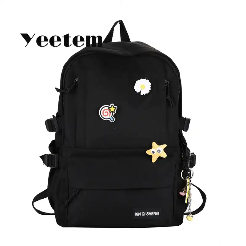 新しい女性防水ナイロン子供バックパック女の子ランドセルbagpackため中学生トラベルショルダーバッグmochila バックパック Aliexpress