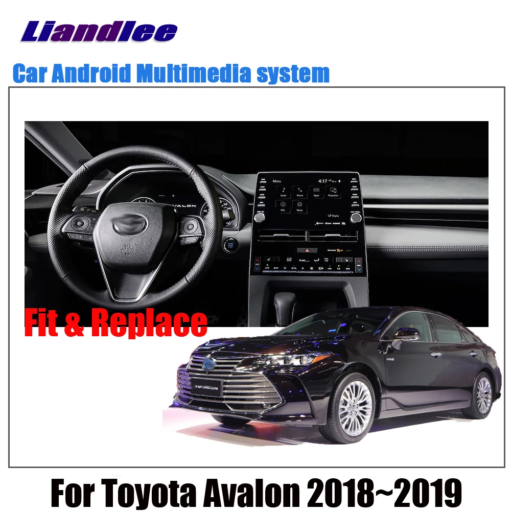 Best Liandlee Android 8.1 For Toyota Avalon 2018~2019 Original car style Stereo Screen Carplay DSP BT GPS Navi Navigation Map Media 1