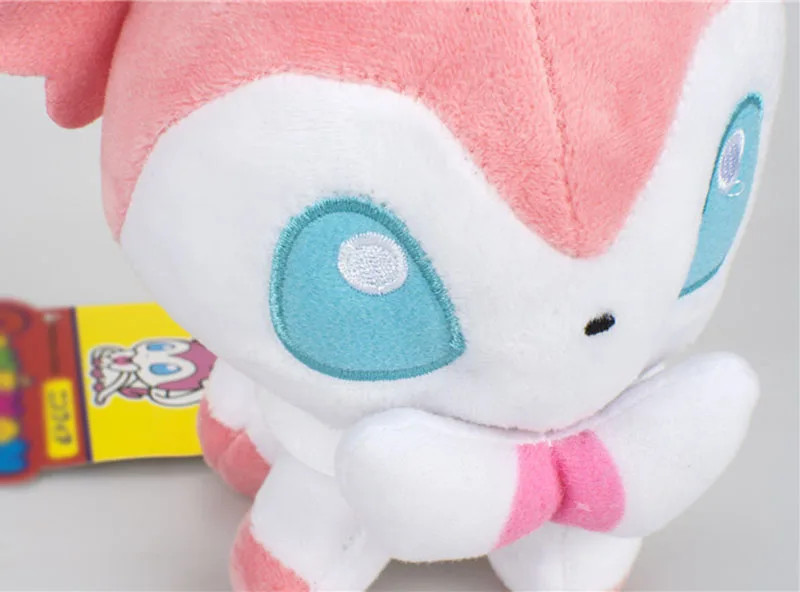 Takara Tomy аниме Eevee плюшевый мягкий плюшевый Каваий кукла подарки для детей 5 шт./компл. мягкая игрушка покемон