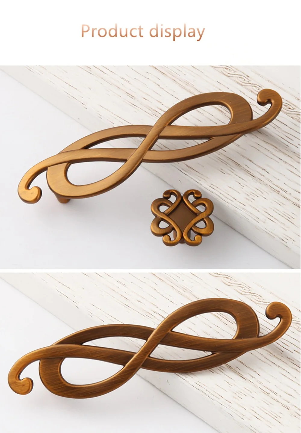 Middle Eastern style handle European classical handles Wardrobe cupboard door drawers wine cabinet shoe handle