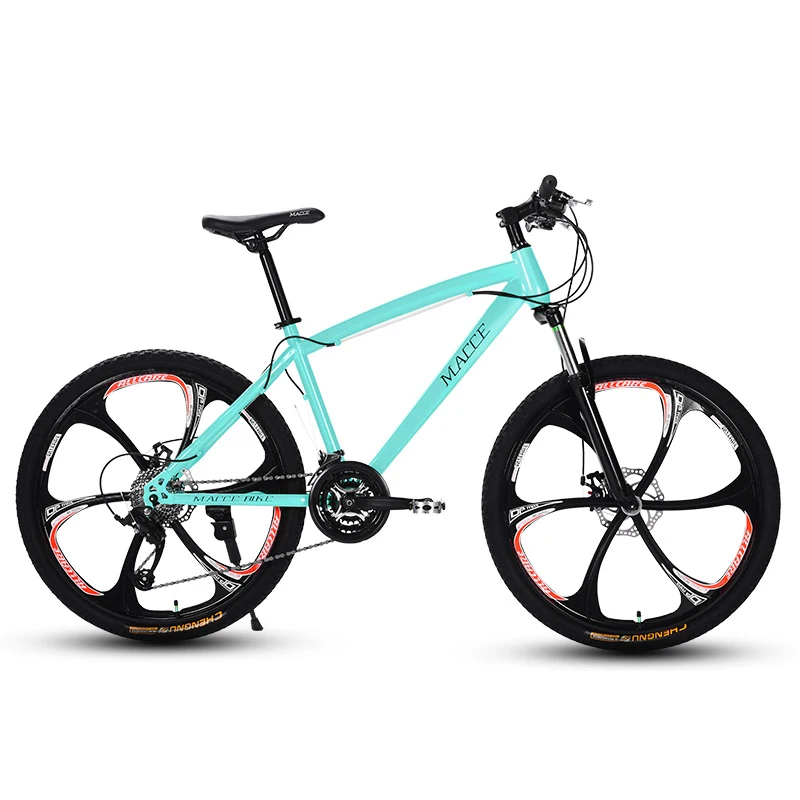 Mountain Bike Bicycle 21/24/27 Speed Double Disc Brake 26 Inch Male And Female Students One-Wheel Variable Speed Bicycle