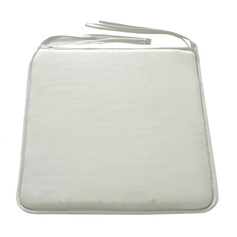 beige 37x37cm Non-slip диван-подушка для сидения однотонные Цвет квадратная Подушка сиденья кресло подушка мягкая подушка для Padchair стулья 40x40 см - Цвет: beige 37x37cm