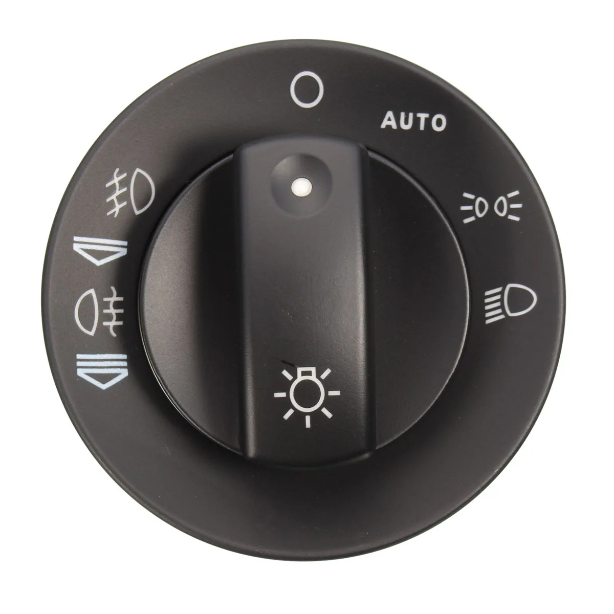 Gorgeri Cubierta del interruptor de la luz antiniebla del coche cubierta de reparación del interruptor del control de la luz antiniebla del faro apto para A4 S4 8E B6