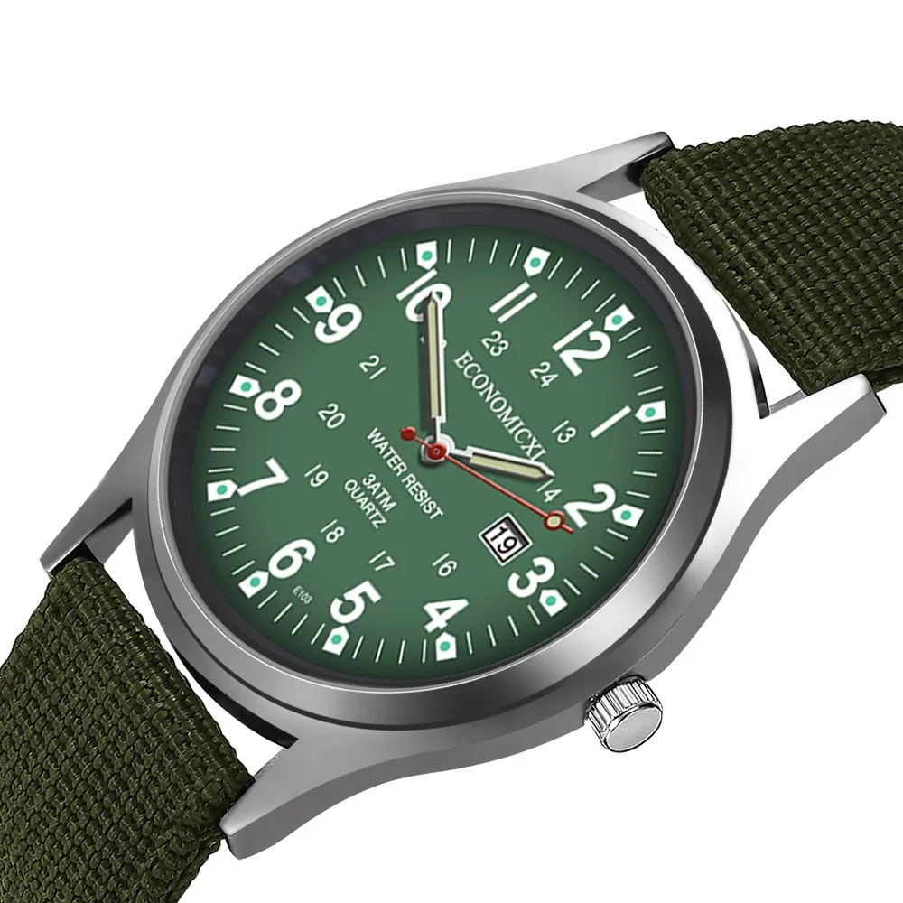 Мужские часы нейлоновые водонепроницаемые аналоговые кварцевые наручные часы с датой подарок для друзей мужские простые цифровые наручные часы relogio masculino