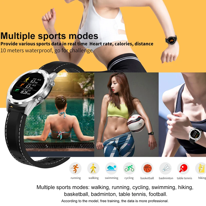 Смарт-часы для мужчин android IOS водонепроницаемый smartband smartwatch band фитнес-трекер фитнес-браслет спортивные часы для женщин