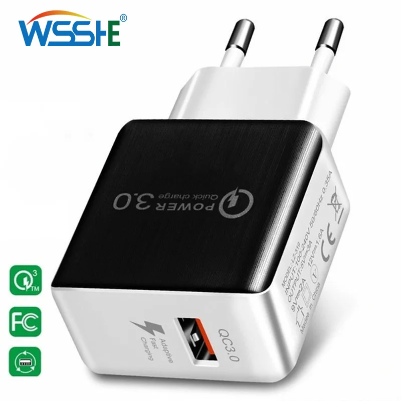 Быстрая зарядка 3 0 5 в А для iphone зарядное устройство EU вилка USB быстрая X 7 8 PLUS 6S 6 XR 4S