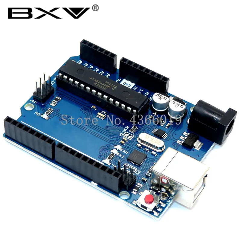 10 компл. UNO R3 Mega328P ATMEGA16U2 макетная плата с usb-кабелем UNO R3(с логотипом) для самодельный Набор для начинающих