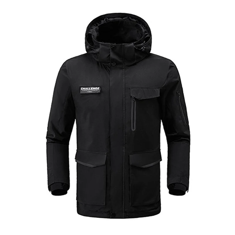 Black-XL Xiaomi Youpin Uleemark универсальная супер дорожная куртка для хранения 12 карманов для хранения 6 функций для путешествий 4S надувная u-образная подушка - Цвет: Black-XL