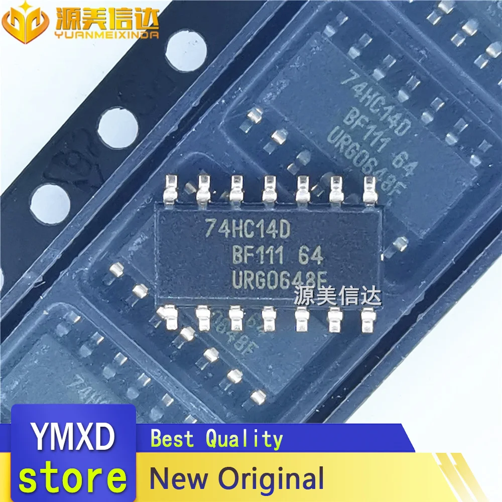 

10 шт./лот новый оригинальный 74HC14D Logic gate CMOS Schmitt триггерный патч SOP14 чип