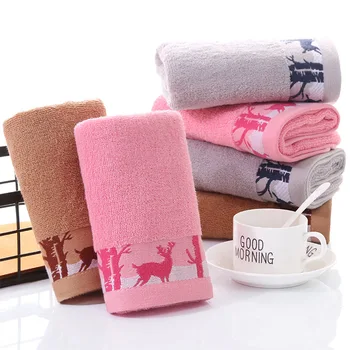 

Merry Christmas Decorations for Home 2020 Cotton Towel Cartoon Towel Christmas Decoration Navidad Christmas Gift New Year 2021