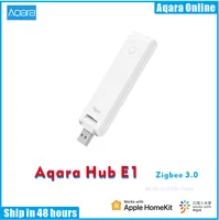 Aqara E1 Hub Zigbee 3,0 USB Smart Gateway Aqara Hub Drahtlose Zigbee Verbinden Remote Für Mijia Mi hause Für Apple homekit Control