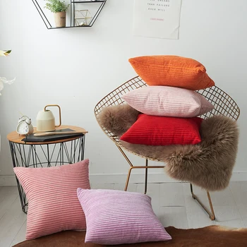 

Cushion Cover Pillowcase Solid Color Pillow Case Cojines Decor Sofa Throw Pillows Room Pillow Cover Decorative 1pc