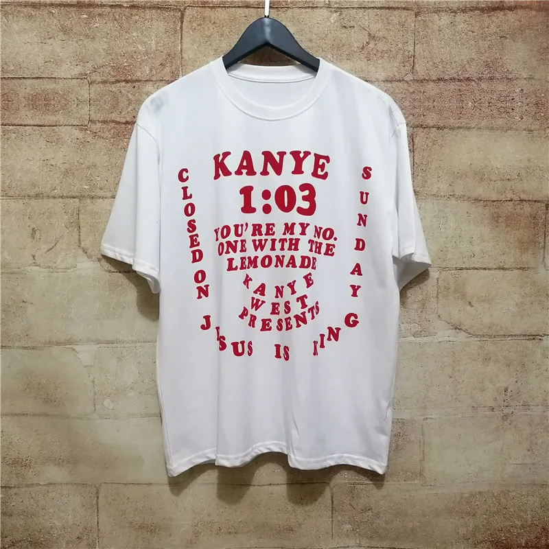 3 Футболка с короткими рукавами для мужчин и женщин, уличная одежда Kanye West, топы, футболки с 3D принтом, высокое качество, футболки с изображением Иисуса короля - Цвет: 3