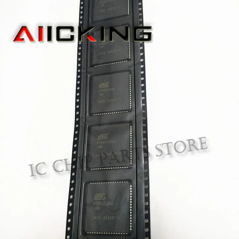 AT89C51ED2-SMSUM 5pcs/lots ,PLCC68 MCU 8Bit AT89 8051 CISC Flash 68Pin PLCC Integrated IC Chip,Original In Stock