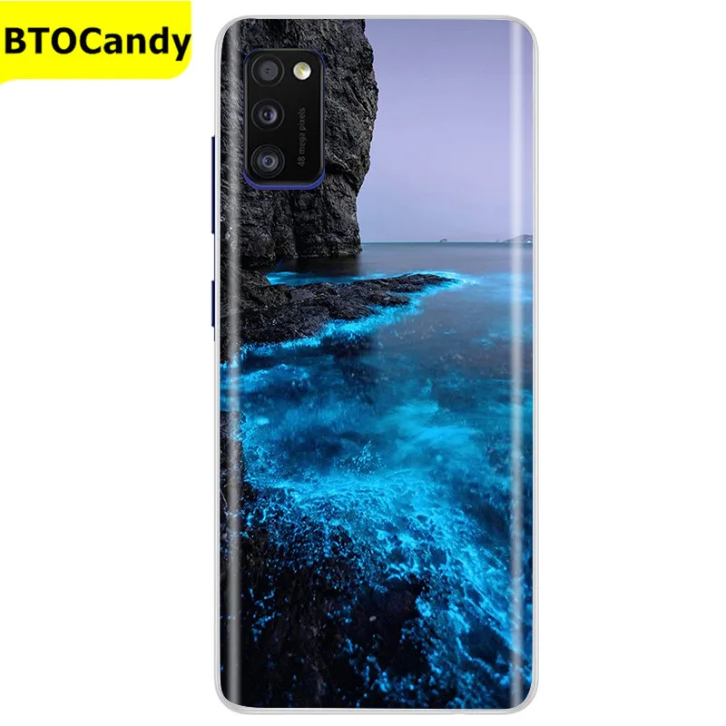 Case For Samsung Galaxy A41 Case Soft TPU Back Cover Silicone Case For Samsung Galaxy A41 A 41 SM-A415F Clear Phone Case Fundas mobile pouch Cases & Covers