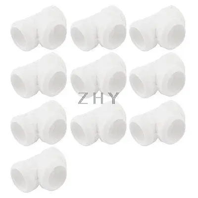 

10pcs 32mm to 32mm Water Heater Pipe Tube Hose T Fitting Adapter Connector