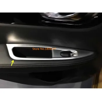 

car sticker ABS door Window glass panel bowl handle frame trim armrest handrail lift 4pcs For Nissan Qashqai j11 2016 2017 2018