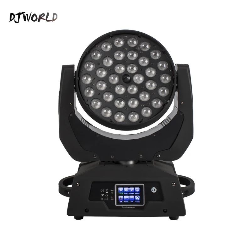 DJworld светодиодный светильник 36x18 Вт 36x12 Вт с движущейся головкой с DMX512 сценическим эффектом, оборудование, светильник ing DJ, дискотека, вечерние, музыкальный светильник s