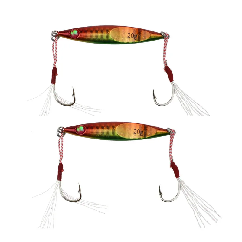 2 шт. бегущая свинцовая приманка 60 мм/20 г Тонущая металлическая приманка искусственная, жесткая, для рыбалки Tacle карп рыбалка с вращающимися деталями ложка