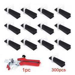 Système de nivellement de carreaux 1mm/100mm/2mm/1.5mm/3mm, 2.5 pièces, pinces à cales pour carreaux d'alignement 