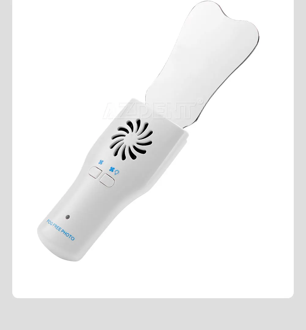 AZDENT Dental LED Lichter Automatische Anti-beschlag Spiegel Anti-beschlag Spiegel Oral Fotografie Reflektor Defog Kieferorthopädische Zahnmedizin Werkzeug – Detail 7