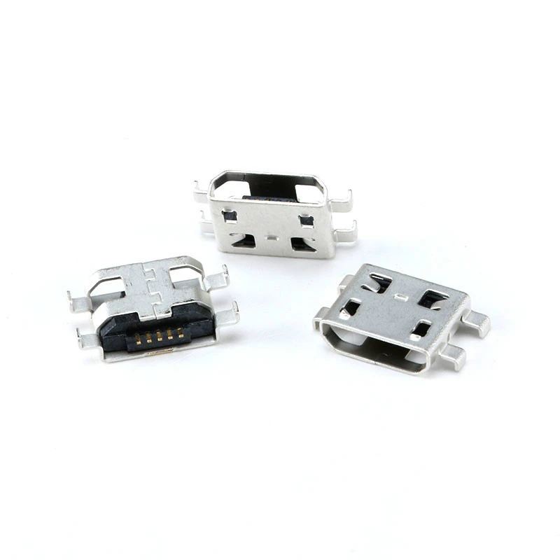 100 шт. Micro USB 5pin B Тип гнездовой разъем для мобильного телефона Micro USB разъем 5pin разъем для зарядки